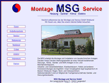 Tablet Screenshot of heizungsservice-msg.de